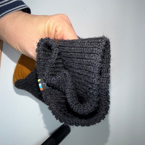 Smartwool Beanie OS Cantar Colorblock Beanie Wool Blend Ski Snowboard Snowshoe - Picture 5 of 8